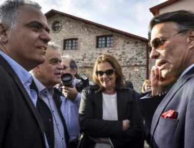 Συνάντηση Σκουρλέτη - Ψινάκη: Κύριο θέμα τους η τρέχουσα κατάσταση στις πληγείσες περιοχές